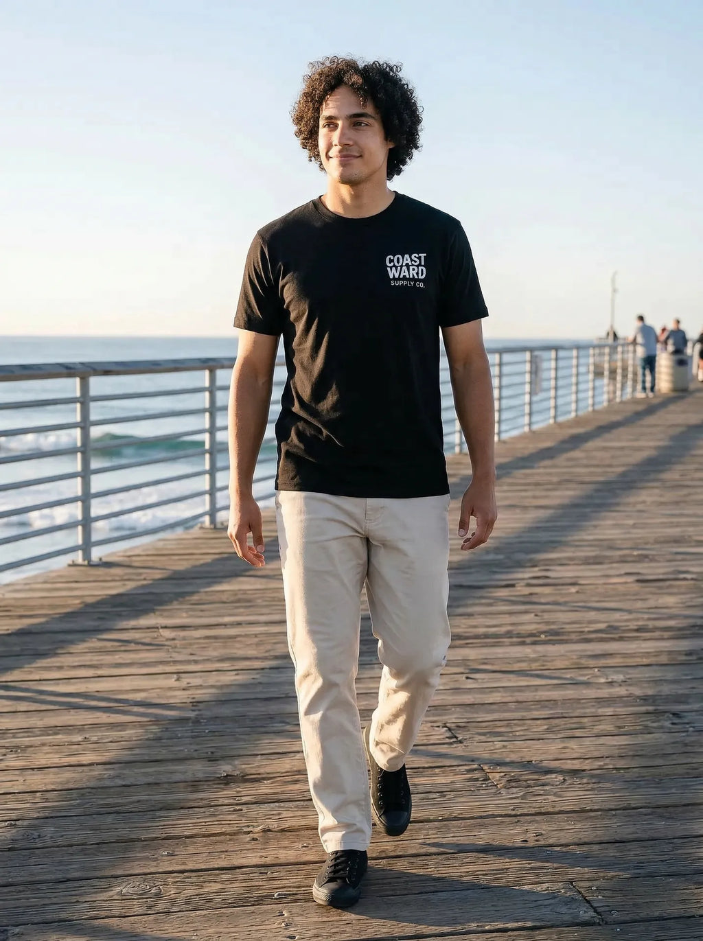 Golden Hour Coastal Stroll