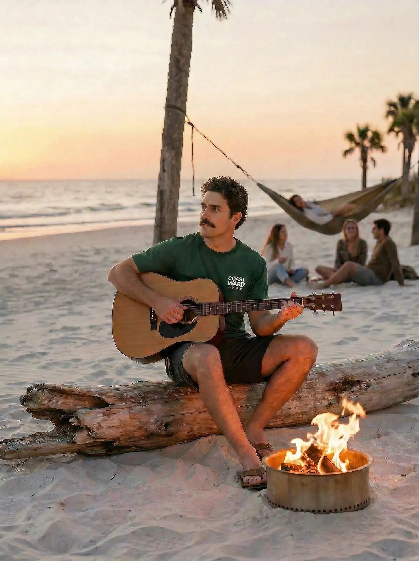 Golden Hour Coastal Stroll