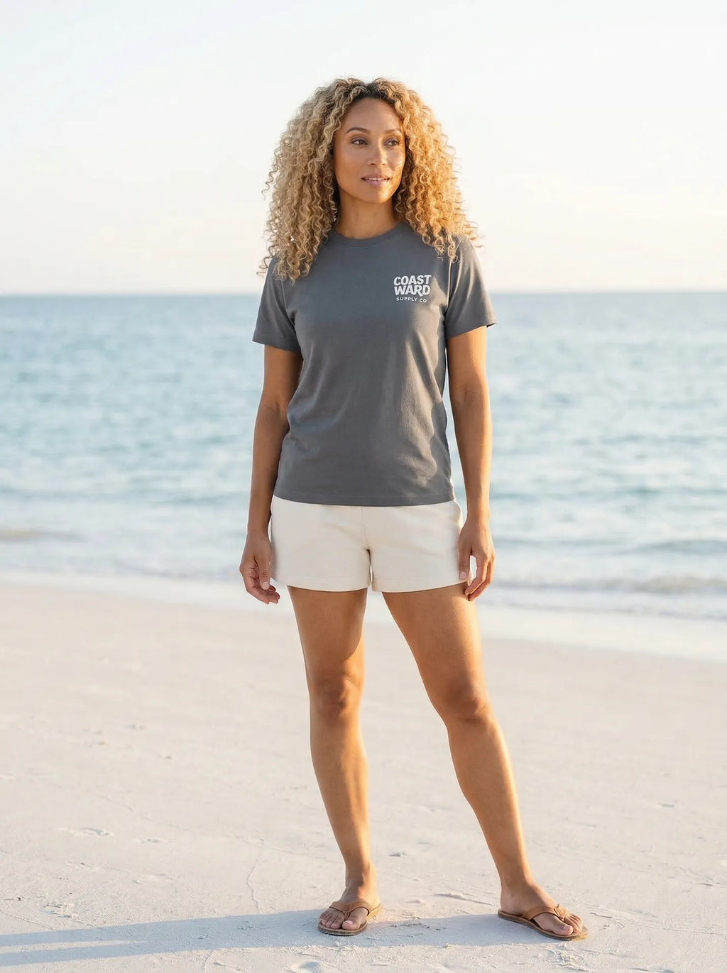 Golden Hour Coastal Stroll