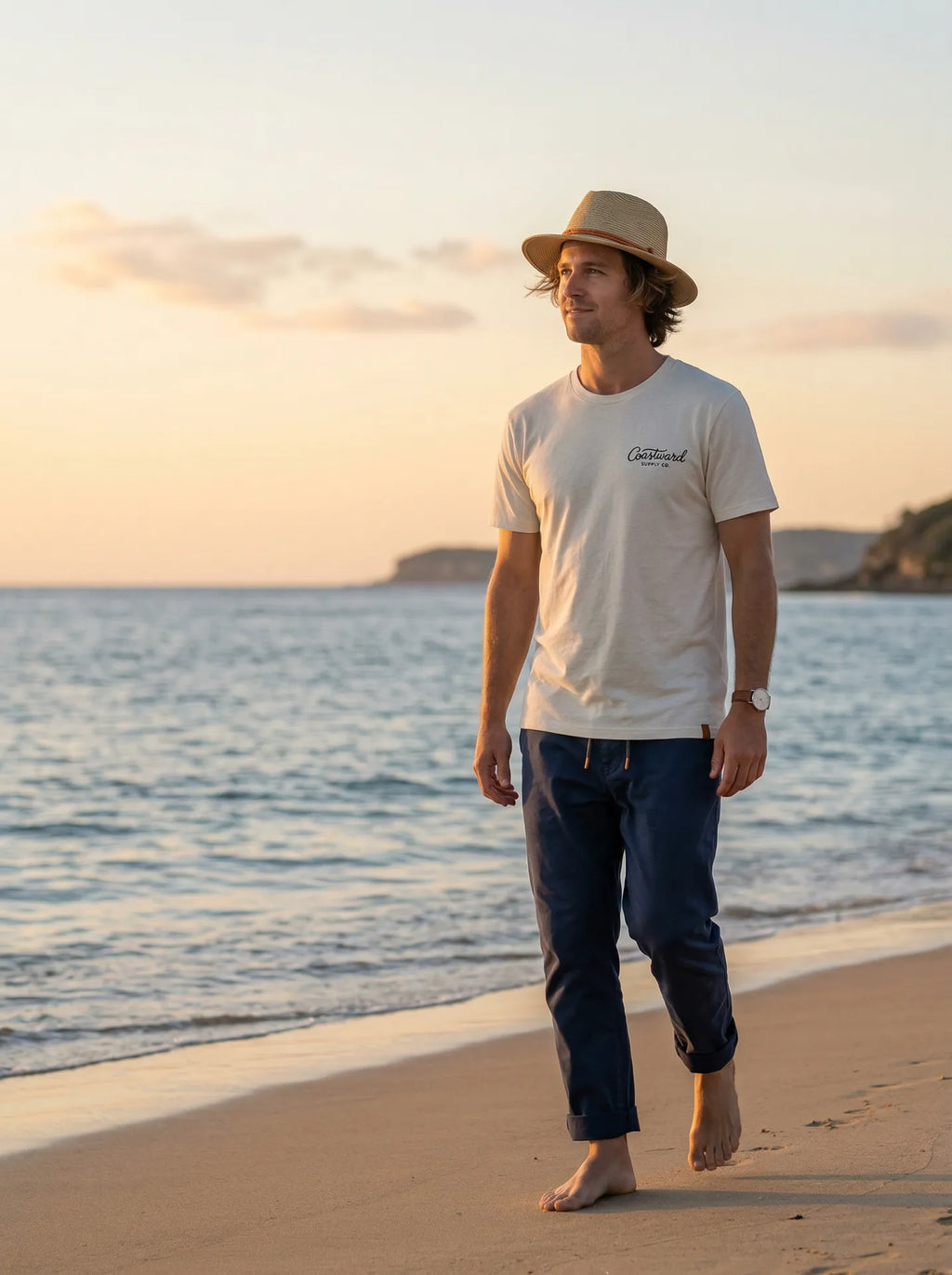 Golden Hour Coastal Photo